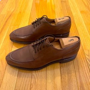 Meermin Men’s Norwegian Split Toe Blucher size 10.5 (9.5UK) Oak Brown